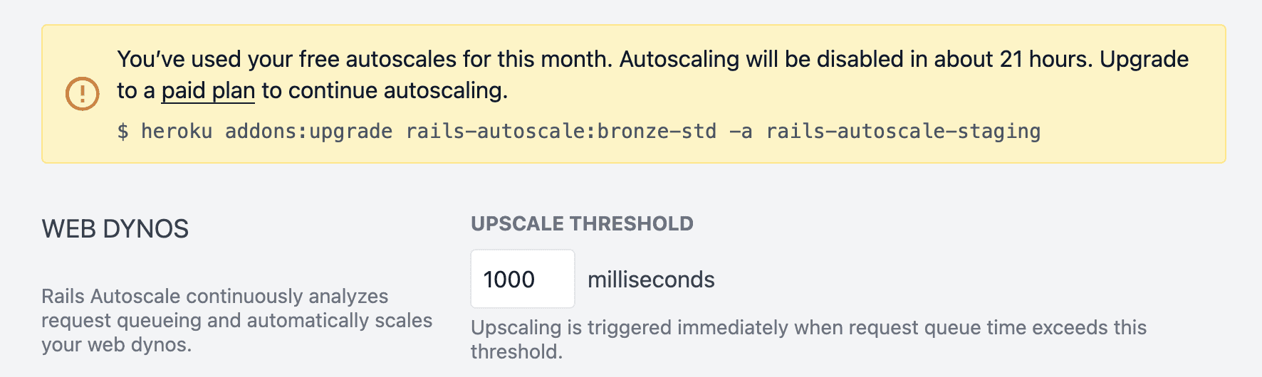 Free plan grace period
