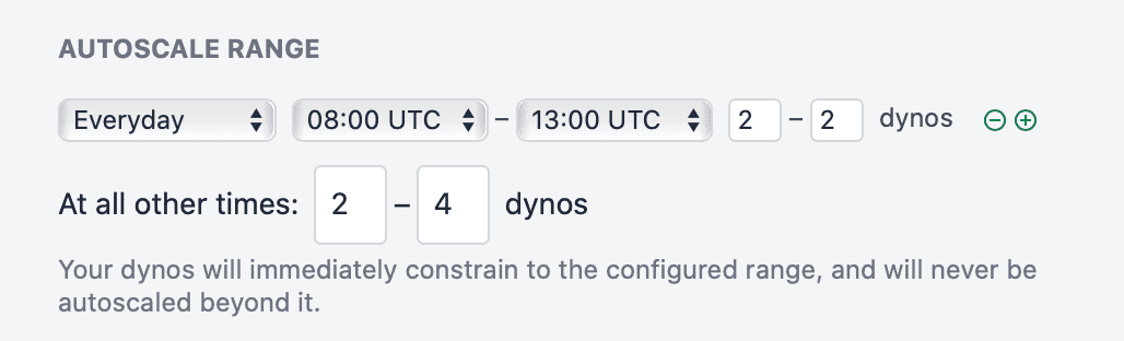 Autoscaling disabled overnight