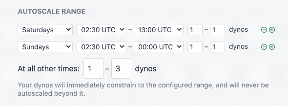 Removing your autoscale schedule